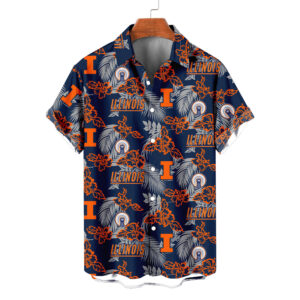 Illinois Fighting Illini NCAA Hawaiian Shirt