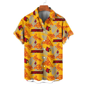 Louisville Cardinals NCAA Hawaiian Shirt