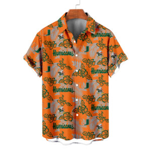 Miami Hurricanes NCAA Hawaiian Shirt