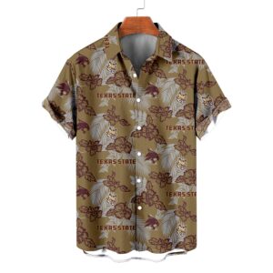 Texas State Bobcats NCAA Hawaiian Shirt