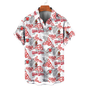 Utah Utes NCAA Hawaiian Shirt