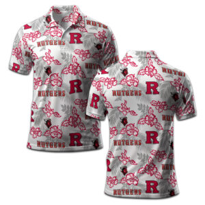 Rutgers Scarlet Knights Polo Shirt AZ379
