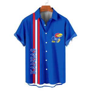 Kansas Jayhawks NCAA Hawaiian Shirt H789