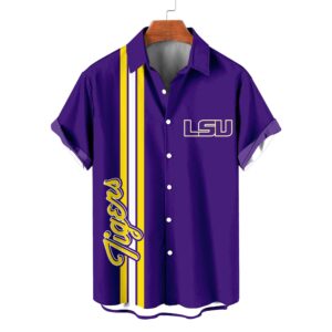 LSU TIGERS NCAA Hawaiian Shirt H789