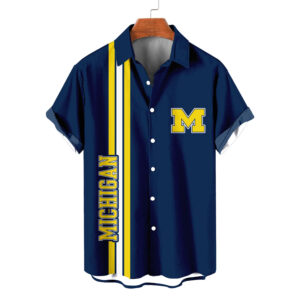 Michigan Wolverines NCAA Hawaiian Shirt H789