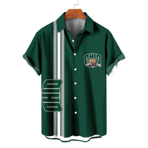 Ohio University Bobcats NCAA Hawaiian Shirt H789
