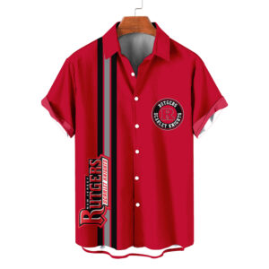 Rutgers Scarlet Knights NCAA Hawaiian Shirt H789