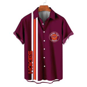 Virginia Tech Hokies NCAA Hawaiian Shirt H789