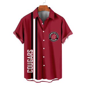 Washington State Cougars NCAA Hawaiian Shirt H789