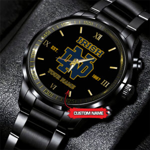 Notre Dame Fighting Irish Black Fashion Watch DS007