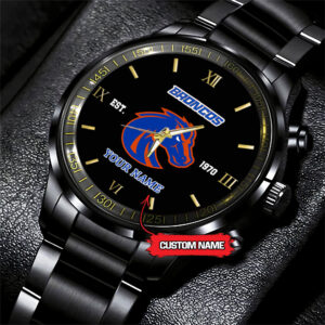 Boise State Broncos Black Fashion Watch DS007