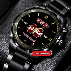 Mississippi State BulldogsBlack Fashion Watch DS007