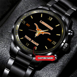 Texas Longhorns Black Fashion Watch DS007