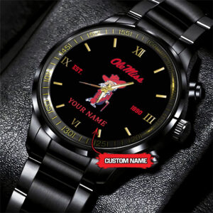 Ole Miss RebelsBlack Fashion Watch DS007