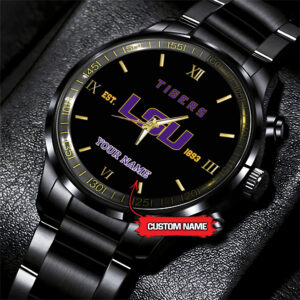LSU Tigers Black Fashion Watch DS007