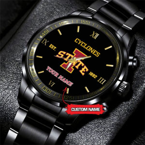 Iowa State CyclonesBlack Fashion Watch DS007