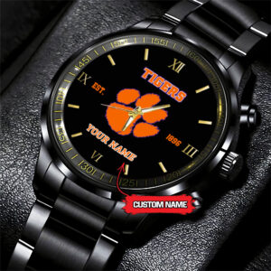 Clemson Tigers Black Fashion Watch DS007