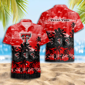 Texas Tech Red Raiders Hawaiian Shirt Trending Summer. Gift For Fan S88912