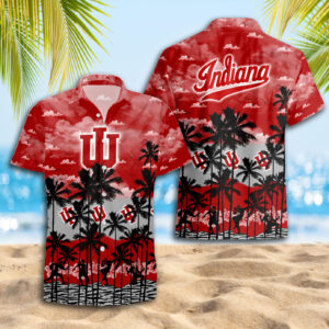 Indiana Hoosiers Hawaiian Shirt Trending Summer. Gift For Fan S88912