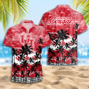 Houston Cougars Hawaiian Shirt Trending Summer. Gift For Fan S88912