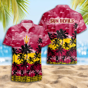 Arizona State Sun Devils Hawaiian Shirt Trending Summer. Gift For Fan S88912