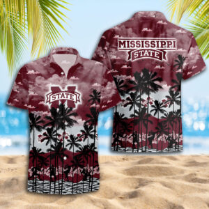 Mississippi State Bulldog Hawaiian Shirt Trending Summer. Gift For Fan S88912