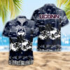 UConn Huskies Hawaiian Shirt Trending Summer. Gift For Fan S88912