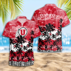 Utah Utes Hawaiian Shirt Trending Summer. Gift For Fan S88912