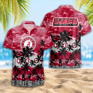 Alabama Crimson Tide Hawaiian Shirt Trending Summer. Gift For Fan S88912