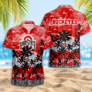 Ohio State Buckeyes Hawaiian Shirt Trending Summer. Gift For Fan S88912