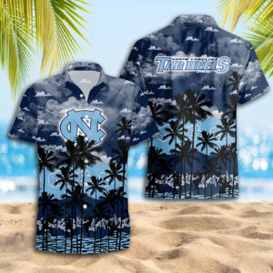 North Carolina Tar Heels Hawaiian Shirt Trending Summer. Gift For Fan S88912