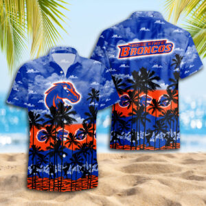 Boise State Broncos Hawaiian Shirt Trending Summer. Gift For Fan S88912