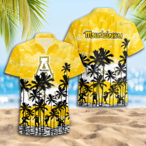 Appalachian State Mountaineers Hawaiian Shirt Trending Summer. Gift For Fan S88912