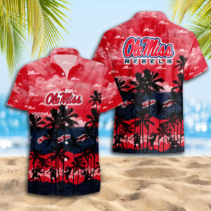 Ole Miss Rebels Hawaiian Shirt Trending Summer. Gift For Fan S88912