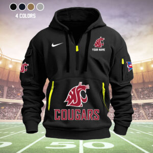 Washington State Cougars Heavy Hoodie Set