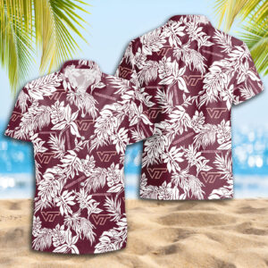 Virginia Tech Hokies Hawaiian Shirt Trending Summer Gift For Fan S91230