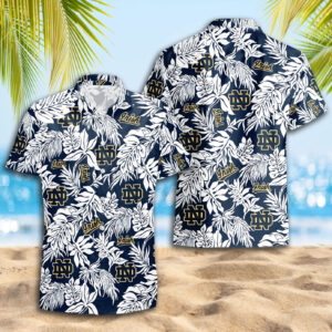 Notre Dame Fighting Irish Hawaiian Shirt Trending Summer Gift For Fan S91230