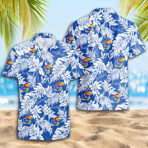 Kansas Jayhawks Hawaiian Shirt Trending Summer Gift For Fan S91230