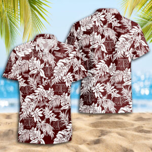 Texas A&M Aggies Hawaiian Shirt Trending Summer Gift For Fan S91230