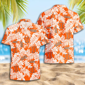 Illinois Fighting Illini Hawaiian Shirt Trending Summer Gift For Fan S91230