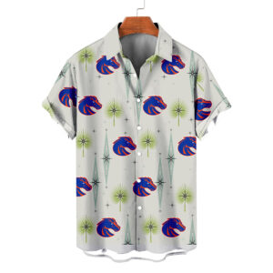 Boise State Broncos | NCAA Hawaiian Shirt Logo D1