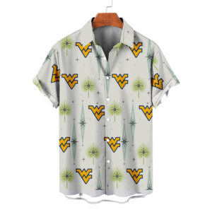 West Virginia Mountaineers | NCAA Hawaiian Shirt Logo D1