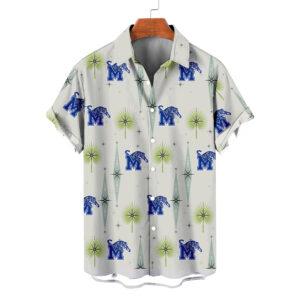 Memphis Tigers | NCAA Hawaiian Shirt Logo D1
