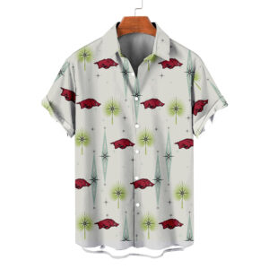 Arkansas Razorbacks | NCAA Hawaiian Shirt Logo D1