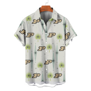 Purdue Boilermakers | NCAA Hawaiian Shirt Logo D1