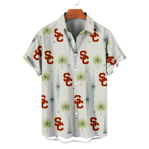USC Trojans | NCAA Hawaiian Shirt Logo D1