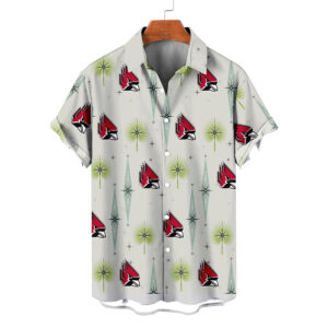 Ball State Cardinals | NCAA Hawaiian Shirt Logo D1