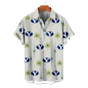 BYU Cougars | NCAA Hawaiian Shirt Logo D1