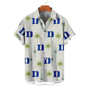 Duke Blue Devils | NCAA Hawaiian Shirt Logo D1