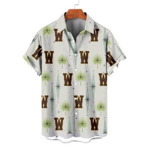 Wyoming Cowboys | NCAA Hawaiian Shirt Logo D1